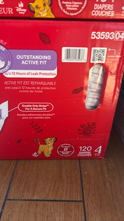 Huggies size 4