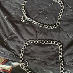 one dog chain collar left  size 2xL