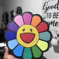 Custom takashi murakami wall art