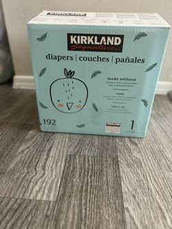 Size One Kirkland Diapers