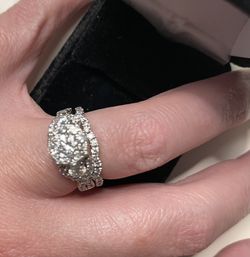 2.3 Ct Wedding Set With Appraisal Docs