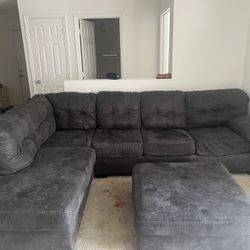 L Shaped Couch & Automin