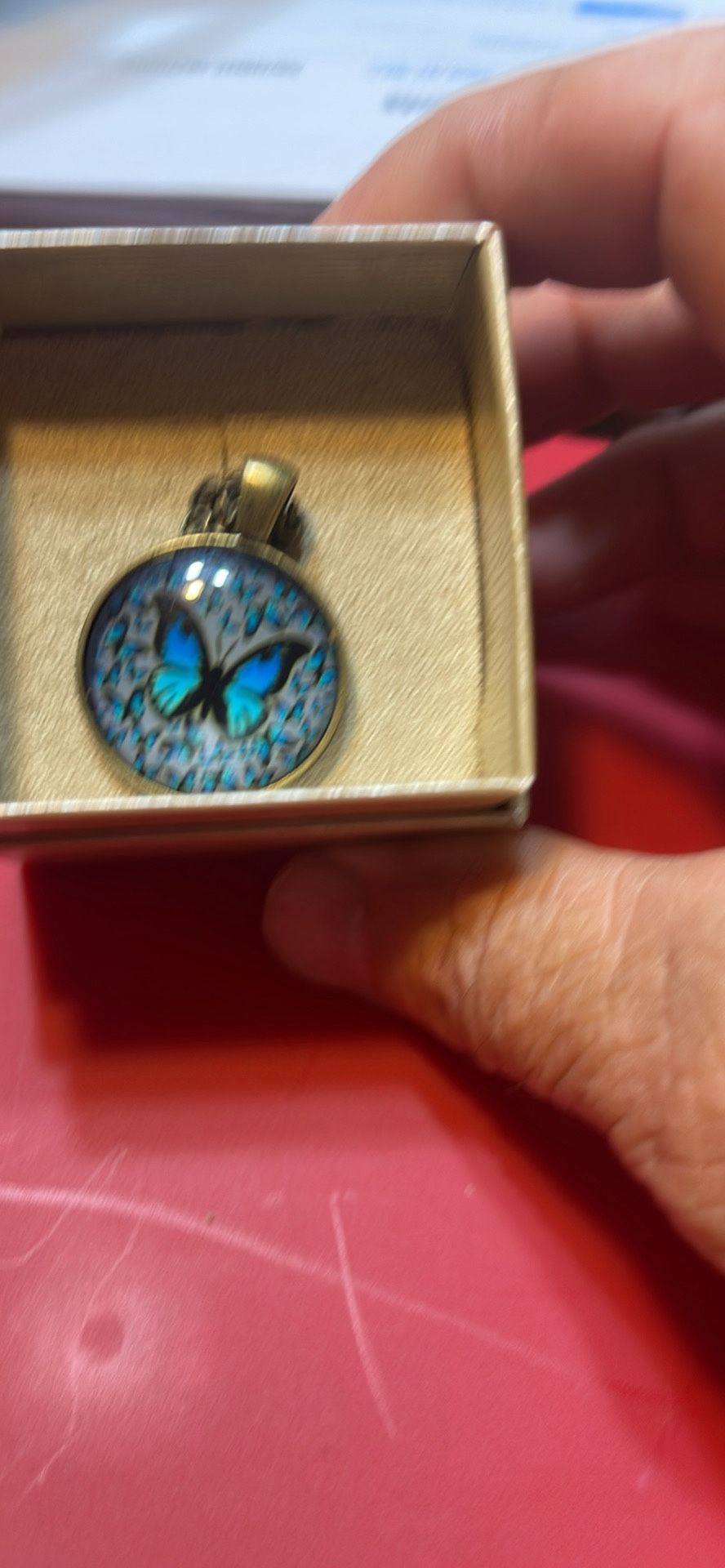 Butterfly necklace