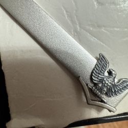 Vintage Silver-tone US Navy Enlisted 3rd Class Tie Clip