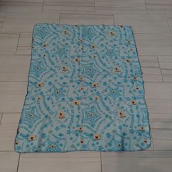 blue bears and stars blanket for kids
