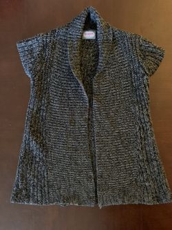 Girls sweater vest size L-14