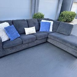 Grey Sectional Couch 