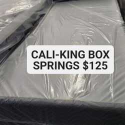 Cali-King Box Springs ONLY 