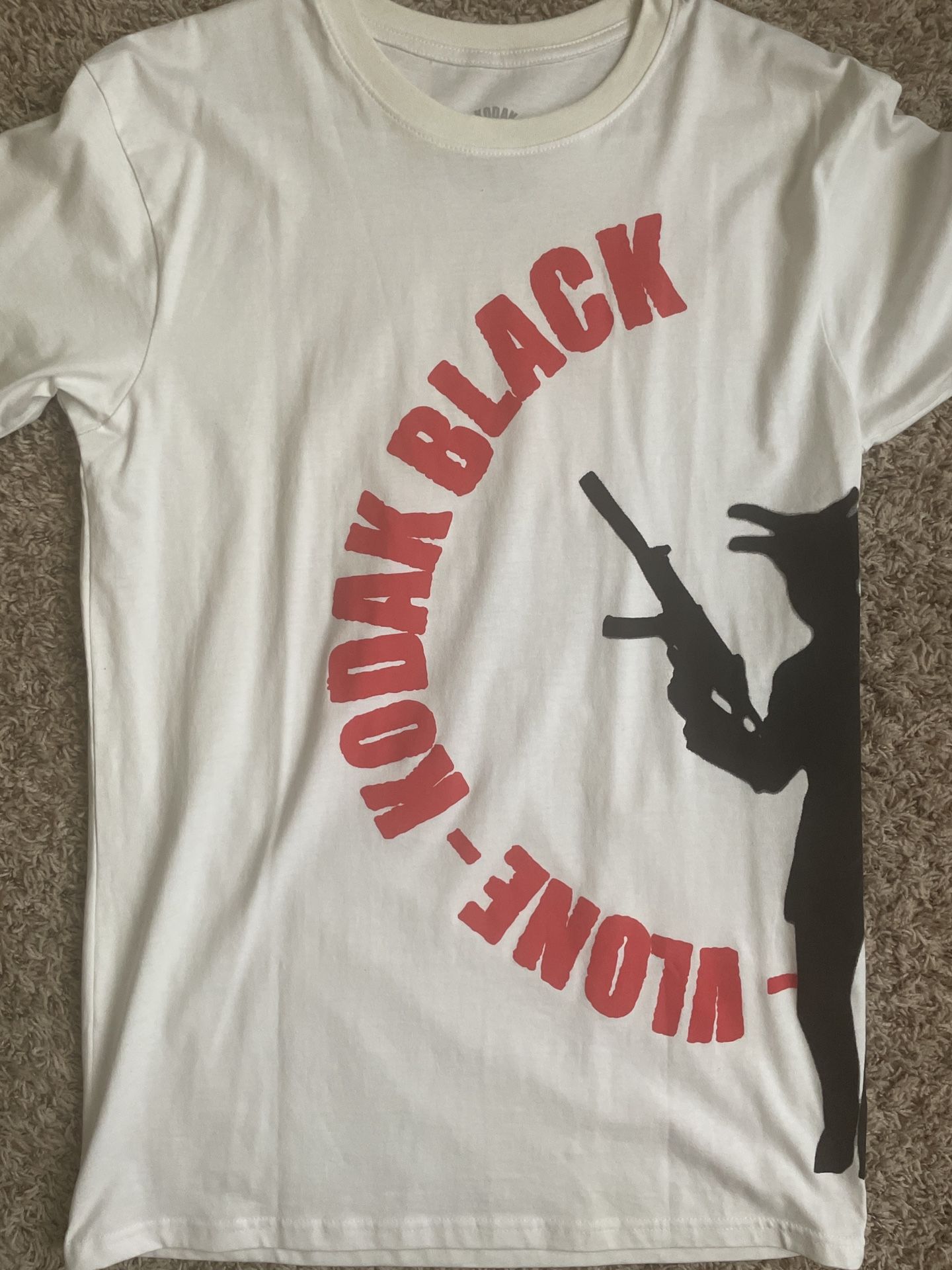Vlone Kodak Black White Tee