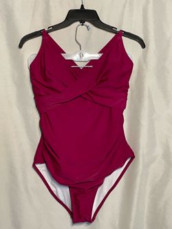 B2 Prity Raspberry Swimsuit Women’s Size 12