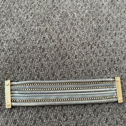 Kenneth Cole, Magnetic Clasp Mixed Metal Bracelet 