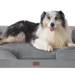 Orthopedic Dog Bed for Extra Large Dogs - XL Washable Dog Sofa Beds Large, Supportive Foam Pet Couch Bed with Removable Washable Cover, Waterproof Lin