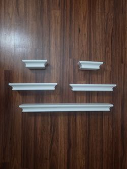Set of 5 Floating Shelves