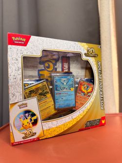 30th pokemon celebration poster collection