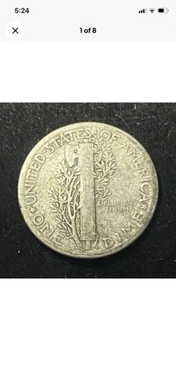 1944 Mercury Dime 10C Philadelphia Business Strike 90% Silver 0.900 KM#140