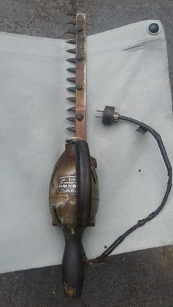 Vintage Skil trimmer works!