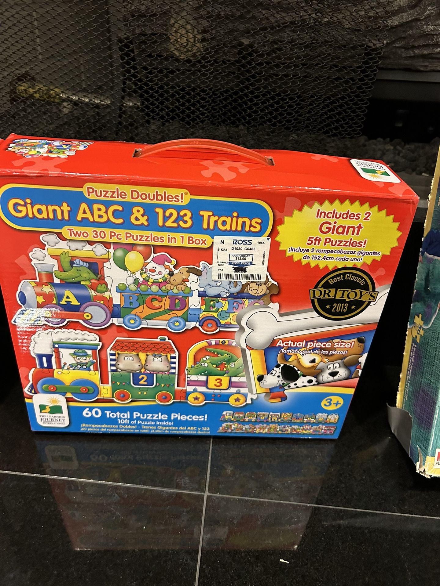 ABC and 123 Puzzle (2 separate puzzles)