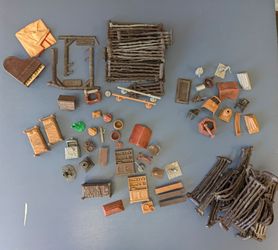 Vintage Marx ranch set
