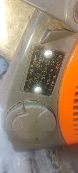 Husqvarna chainsaw