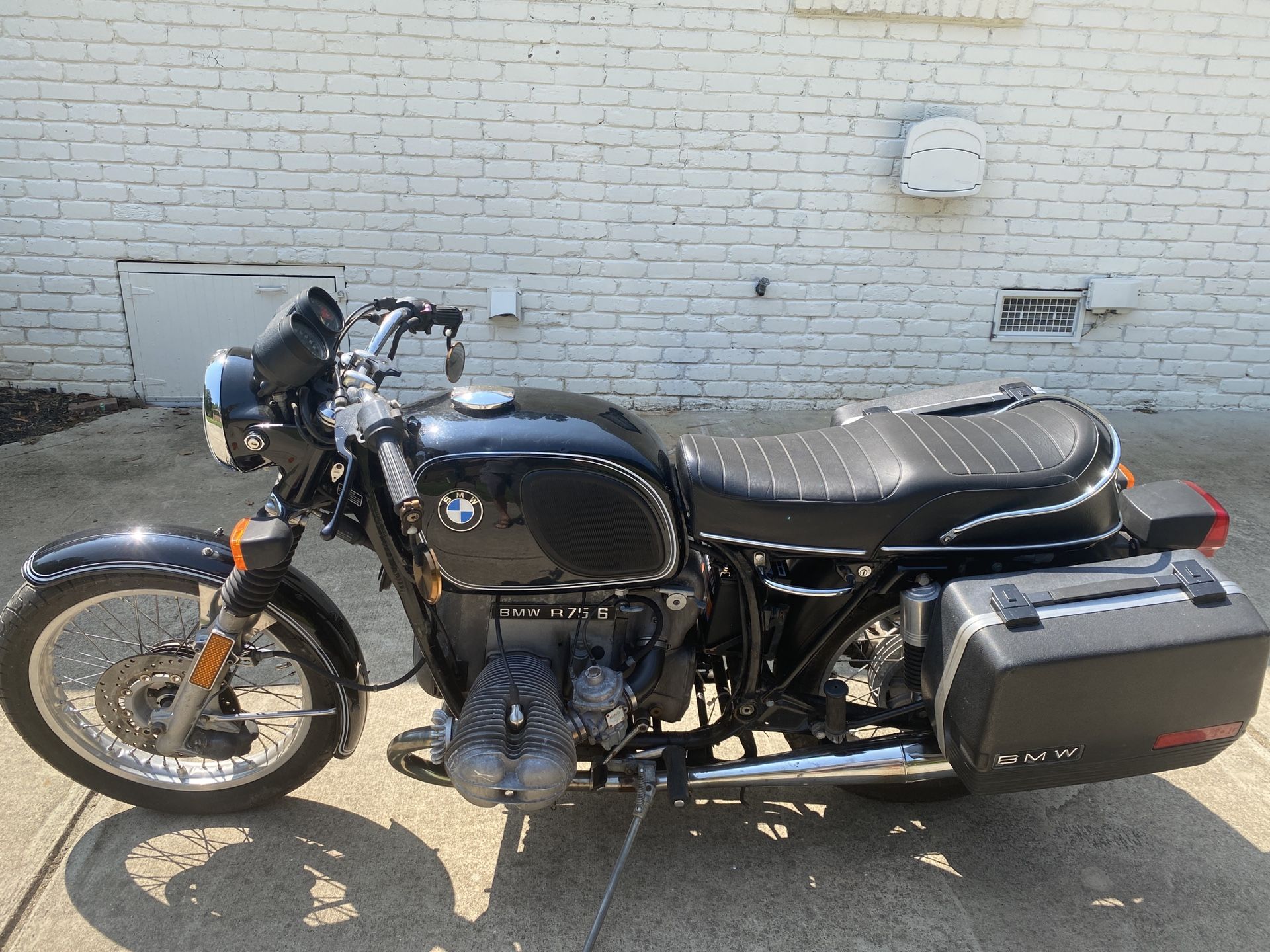 1976 BMW R75/6 Motorcycle