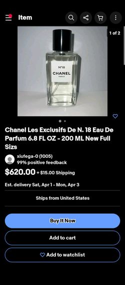 Chanel Les Exclusifs de Eau de Parfum 200ml