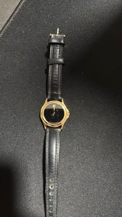 Movado Gold-Black Ladies Watch Not Running