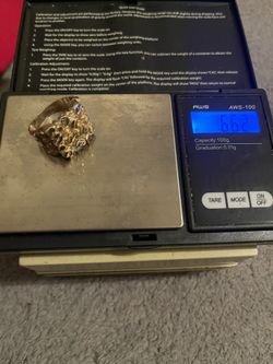 10k Nugget Ring