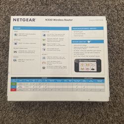 NETGEAR  N300 WIRELESS ROUTER
