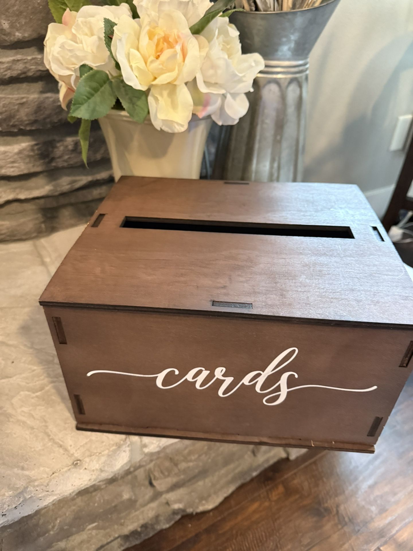 Wooden Box for Event Cards
