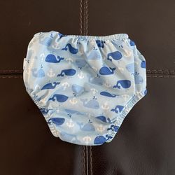 4T iplay Blue Whale Swim Diaper UPF 50+ (38-46 Lbs)