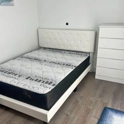 Full-Size Bedroom-Set ⭐️ Set-de-Dormitorio Tamaño-Full 🚚(Immediate-Delivery)💨