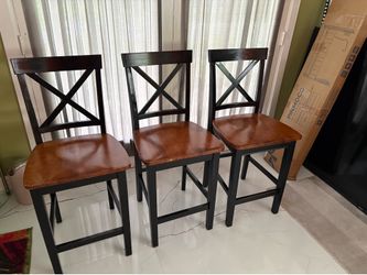 3 stools chairs