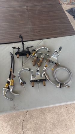 Assorted faucets