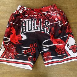MENS CHICAGO BULLS BASKETBALL SHORTS XL