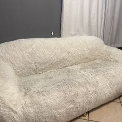 Faux Fur Couch