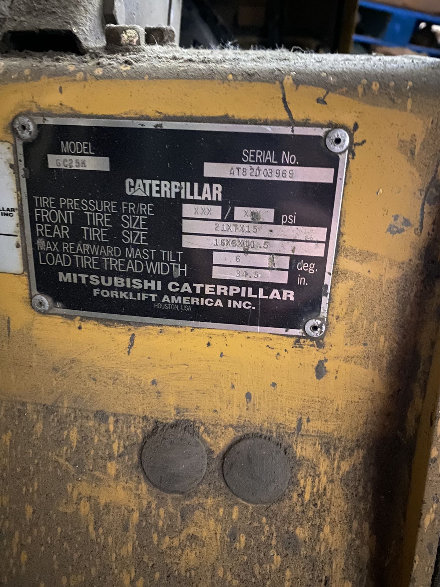 Caterpillar Forklift 