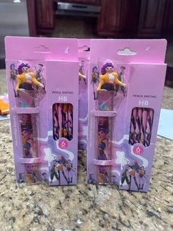K-pop pencil and ruler set