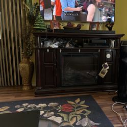 Electrical Fire Place Electric Heater And Storage