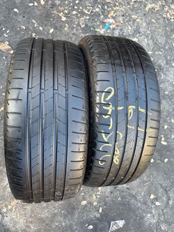 Set of 2 nice Runflat Bridgestone POTENZA 225/40/19 ( We install & balance)