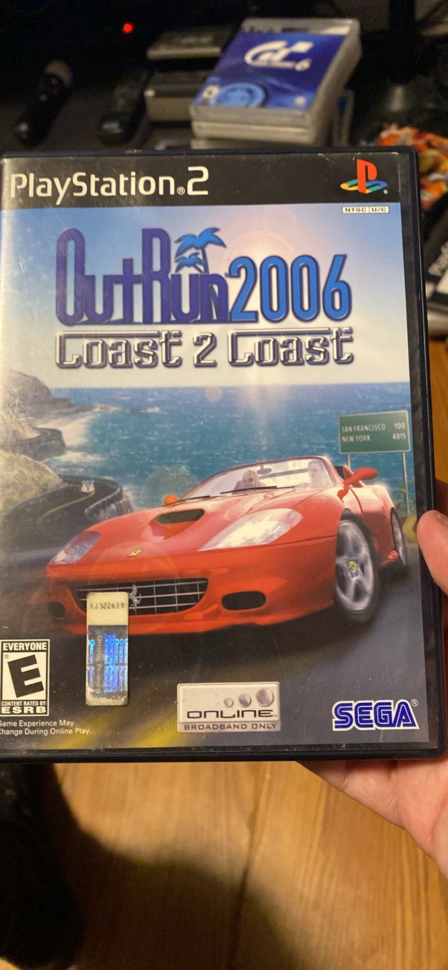 Outrun 2006 Coast To Coast PS2 