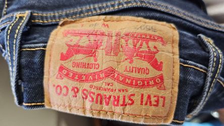 Levi Strauss & Co. Dark Wash Denim Jeans