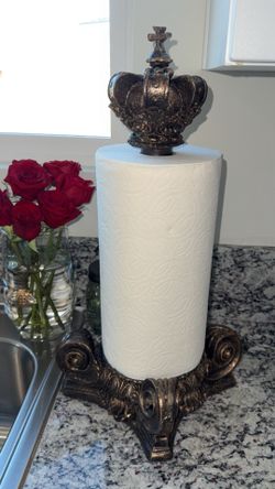 Bronze Decorative Towel Holder