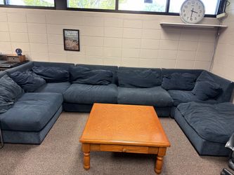 Free Sectional & Leather Couch