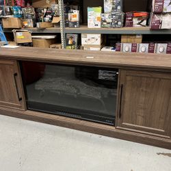 72” Fireplace Media Tv Stand 