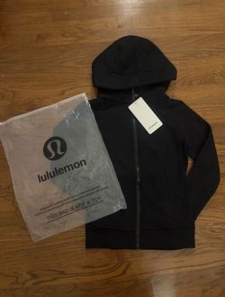 Lululemon Scuba Black Zip Up Hoodie