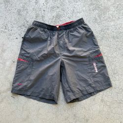 Vintage NIKE Lightweight Gray  Shorts Sz Large Men’s