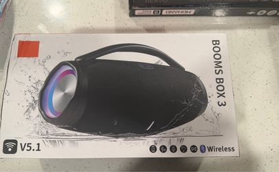 New boom box speaker