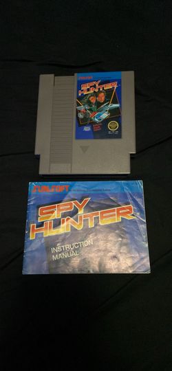 Spy Hunter NES Cartridge with Manual