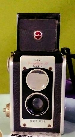 Antique Camera Kodak Duplex 3 Box Camera