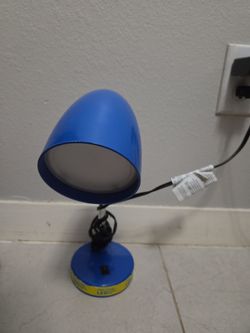 Blue LED Desk Lamp